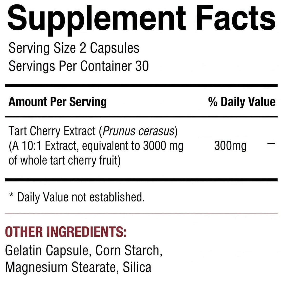 Cherry Extract Capsules